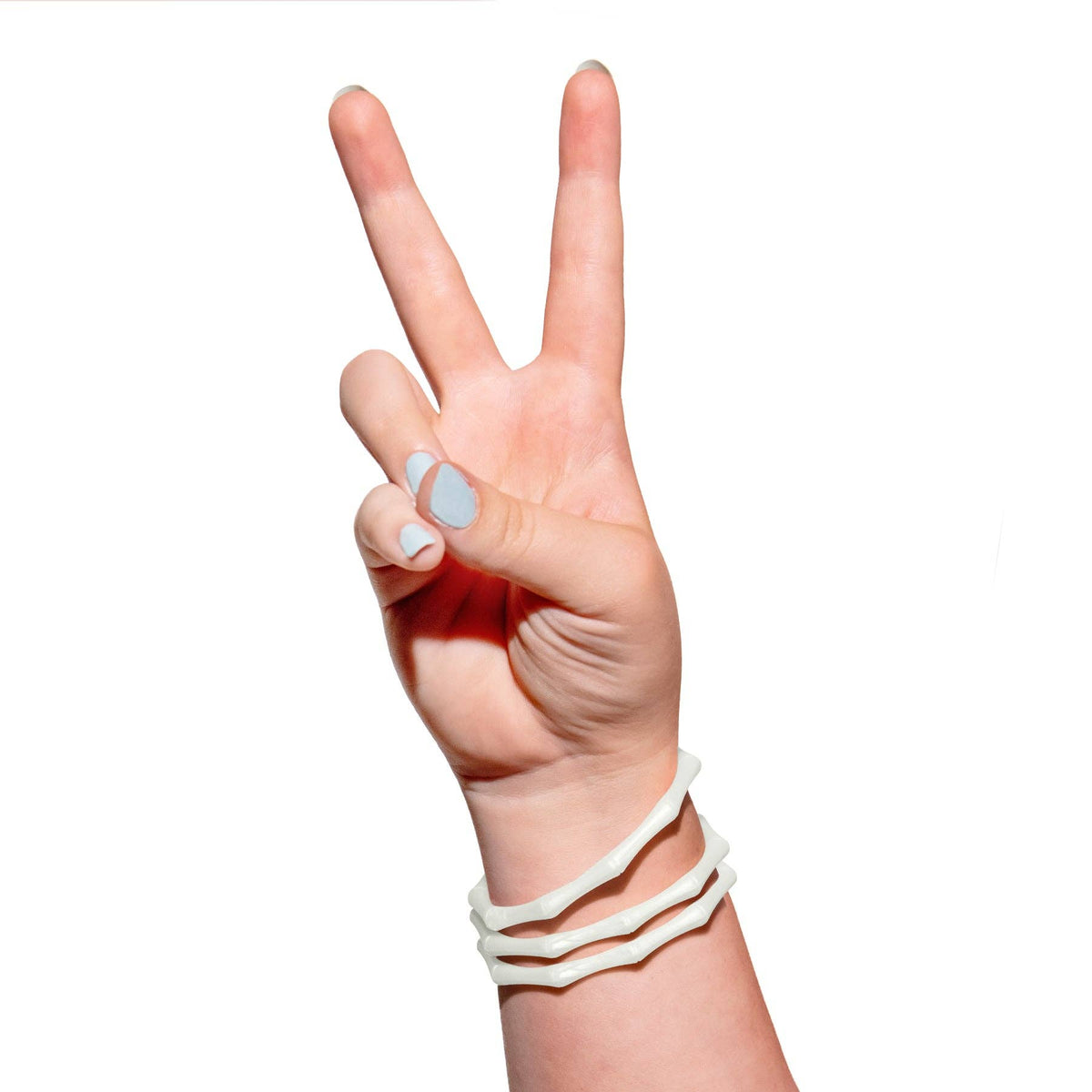 Waterproof Bamboo Bracelet | Travel-Ready Wristwear: Slate Blue