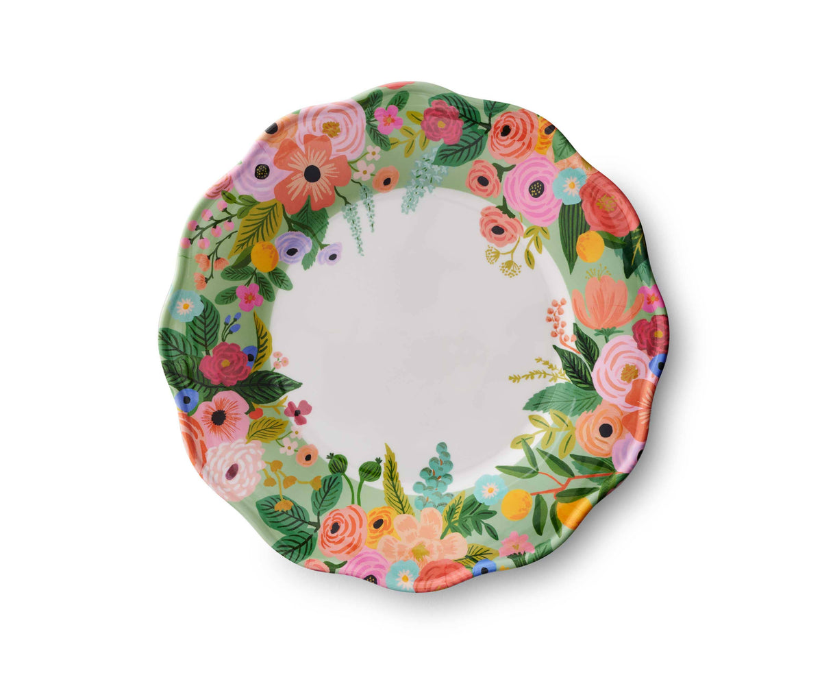 Rifle Paper Garden Party Melamine Assorted Dinner Plates