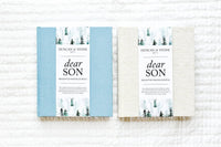 Dear Son Childhood Keepsake Book | Gift for Mom or Spouse: Blue