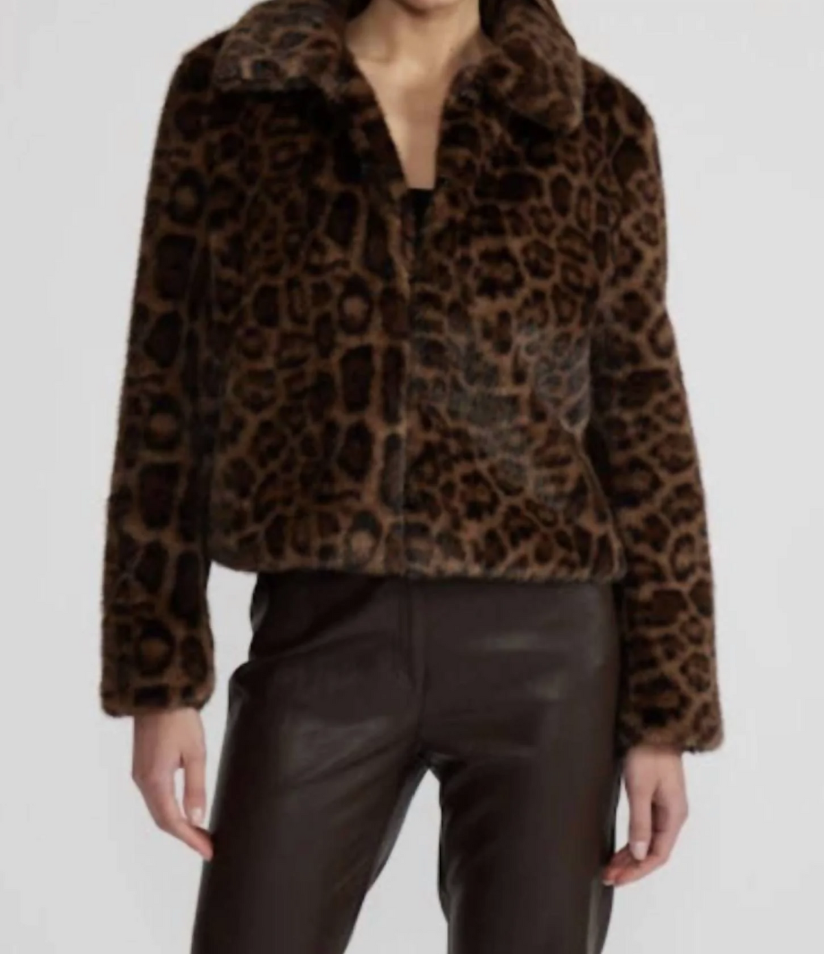 Lucy Paris - Bambi Faux Fur Leopard Jacket