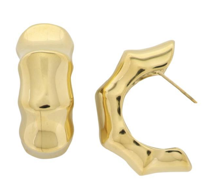 Golden Trust 18 K Gold Plated Earrings