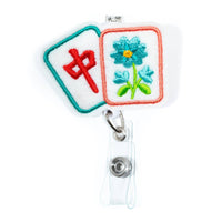 Mahjong Badge Holder