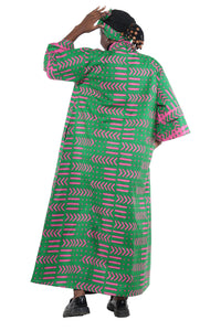 African Women Kente Long Kimono | Robe | Duster | One Size