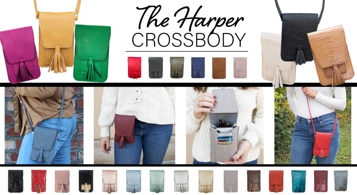 Harper Crossbody: Snakeskin