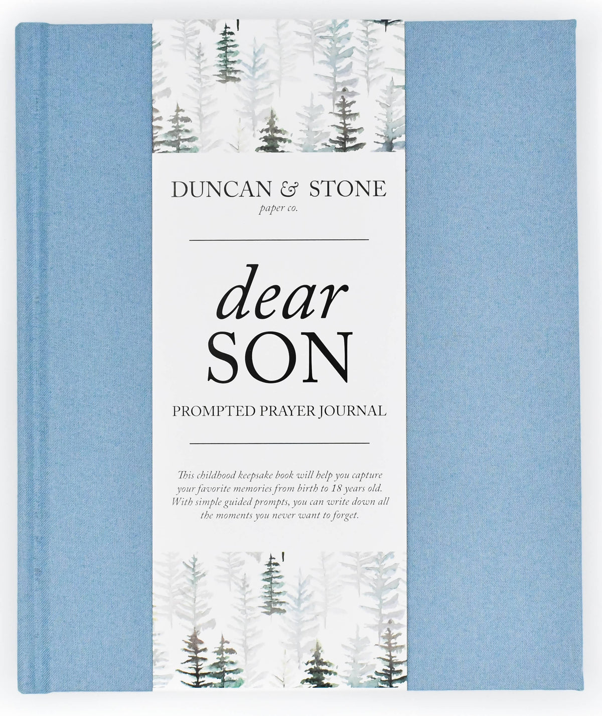 Dear Son Childhood Keepsake Book | Gift for Mom or Spouse: Blue