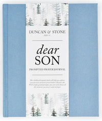 Dear Son Childhood Keepsake Book | Gift for Mom or Spouse: Blue