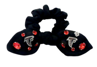 Brianna Cannon Atlanta Falcons Black Logo Headband or Black Bow Barrette