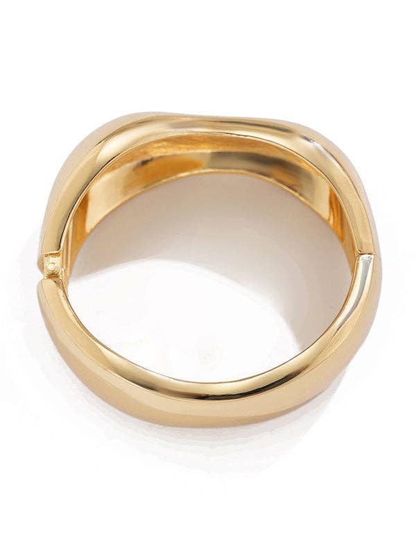 Geometric Bracelet Accessories: GOLD / B / One_size