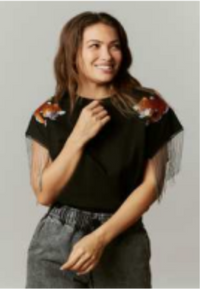 Tiger Fringe Shirt