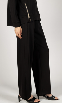 P. CILL Butter Modal Wide Leg Pants w/Bottom Slits