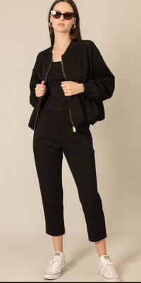 P. CILL Butter Modal Bomber Jacket