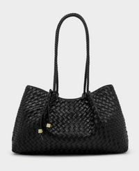 Nova Small Shoulder Tote- Black or Chocolate