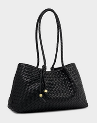 Nova Small Shoulder Tote- Black or Chocolate