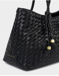 Nova Small Shoulder Tote- Black or Chocolate