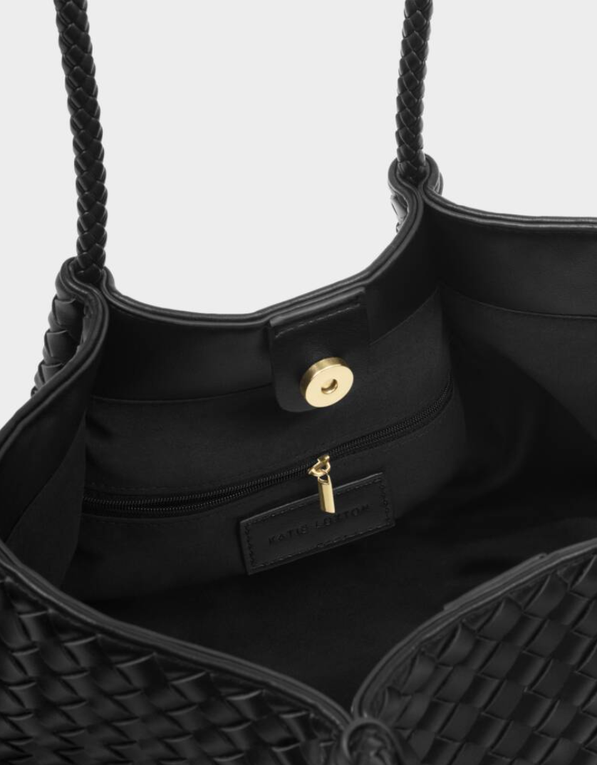 Nova Small Shoulder Tote- Black or Chocolate