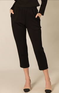 P. CILL Butter Modal Waist Band Ankle Pants
