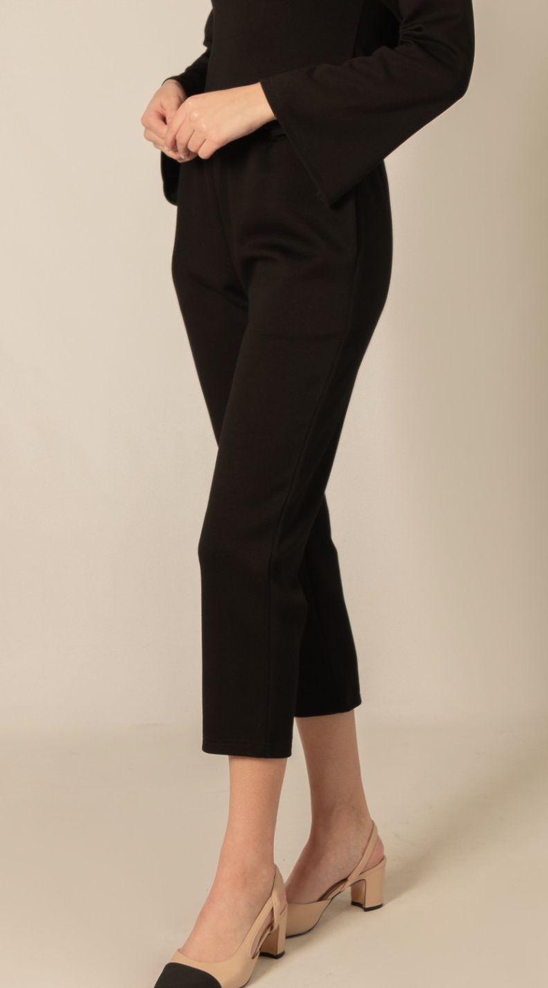 P. CILL Butter Modal Waist Band Ankle Pants