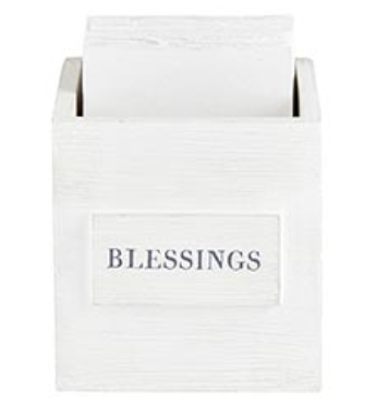 Nest Box with Paper - Blessings