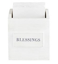 Nest Box with Paper - Blessings