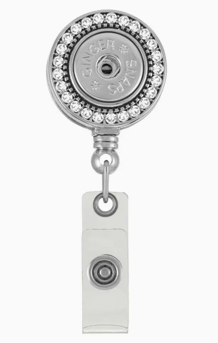 AKA + Bling Clip Stretch Lanyard