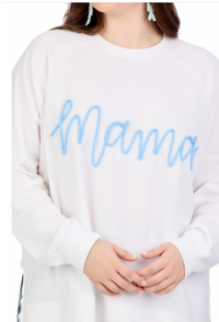 Mama Sparkle Sweatshirt (Pink or Blue)