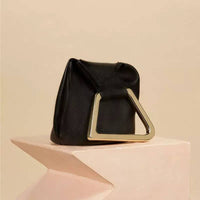 "ANANYA"  Women's Vegan Leather Satchel: BLACK or BROWN