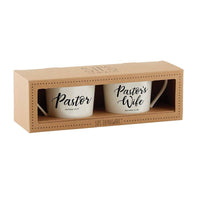 Café Mug Set - Pastor and Pastor's Wife