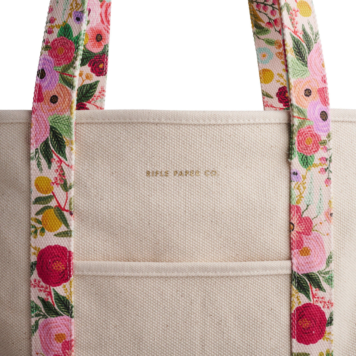 Rifle Paper Garden Party Canvas Carry All
