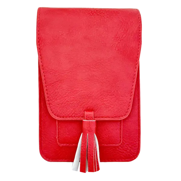 Harper Crossbody: Red "Poppy"