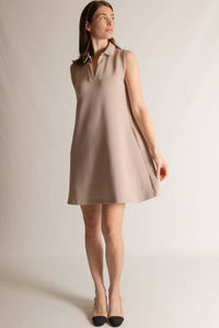 P. CILL Butter Modal Sleeveless Tennis Dress: Lemon Grass / Large