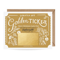 Scratch-off Card - Christmas Golden Ticket