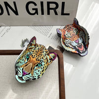Tiger & Leopard Hair Claw–Wild Animal Acetate Clip
