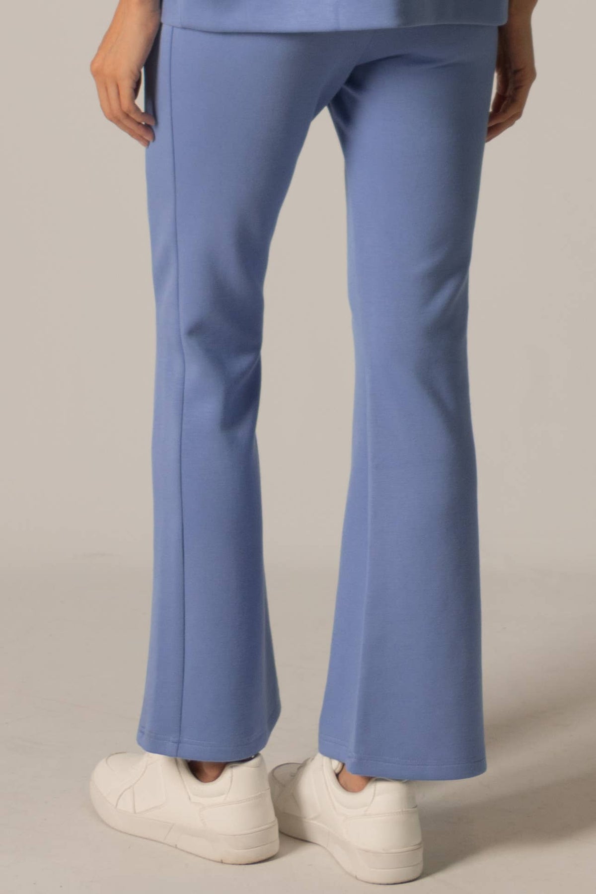P. CILL Butter Modal Fitted Flares: Cornflower Blue