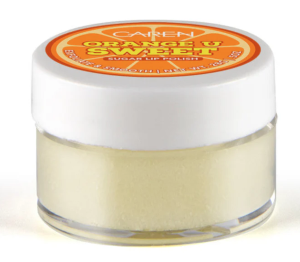 Caren Sugar Lip Polish -Minty Mwah or Orange U Sweet