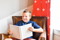 Dear Son Childhood Keepsake Book | Gift for Mom or Spouse: Blue