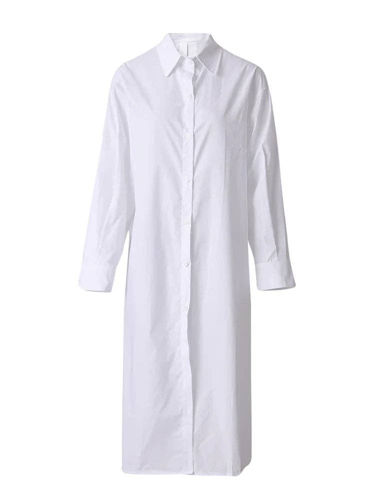 Untamed Loose Fit Blouse: White / S