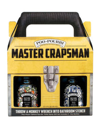 Poo~Pourri Master Crapsman Gift Set 2 pack 2 oz: Royal Flush + Trap-A-Crap