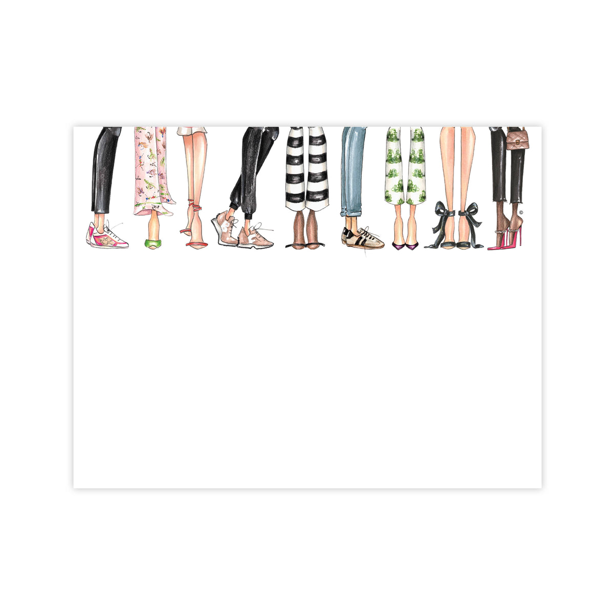 "ShoeDept" notecards