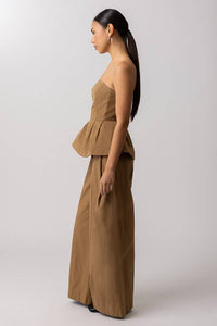 TOVE PANTS: MOCHA / S