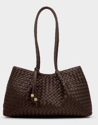 Nova Small Shoulder Tote- Black or Chocolate