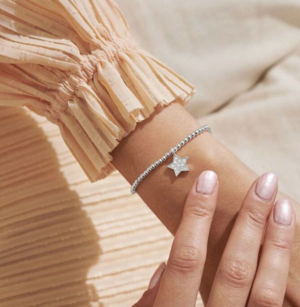 Confetti A Little 'Congratulations' Bracelet In Silver Plating