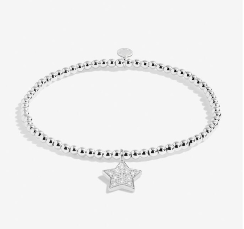 Confetti A Little 'Congratulations' Bracelet In Silver Plating