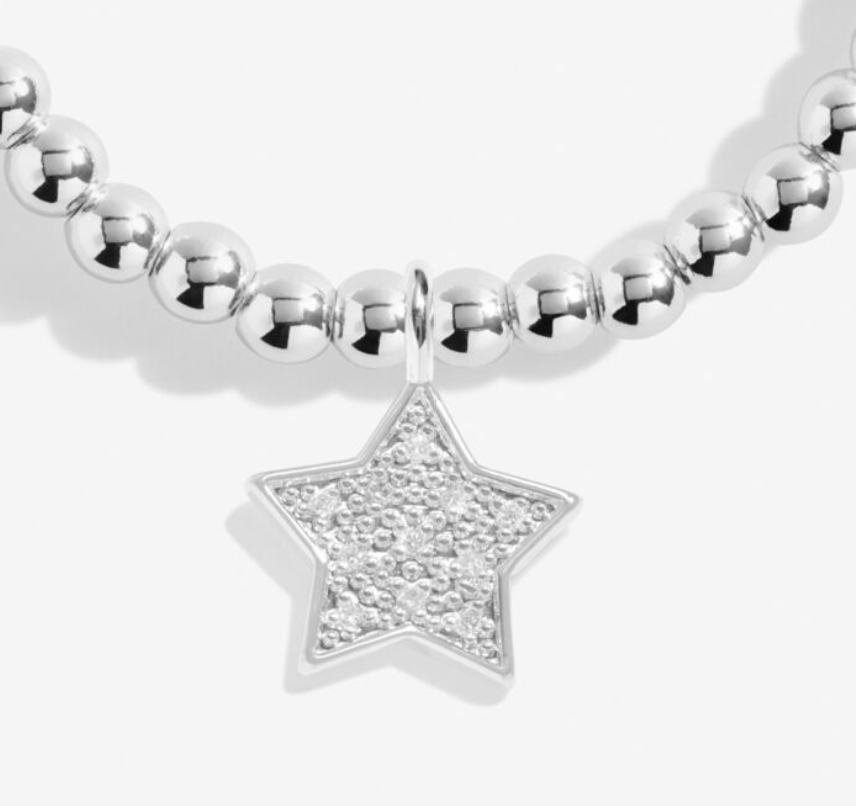 Confetti A Little 'Congratulations' Bracelet In Silver Plating