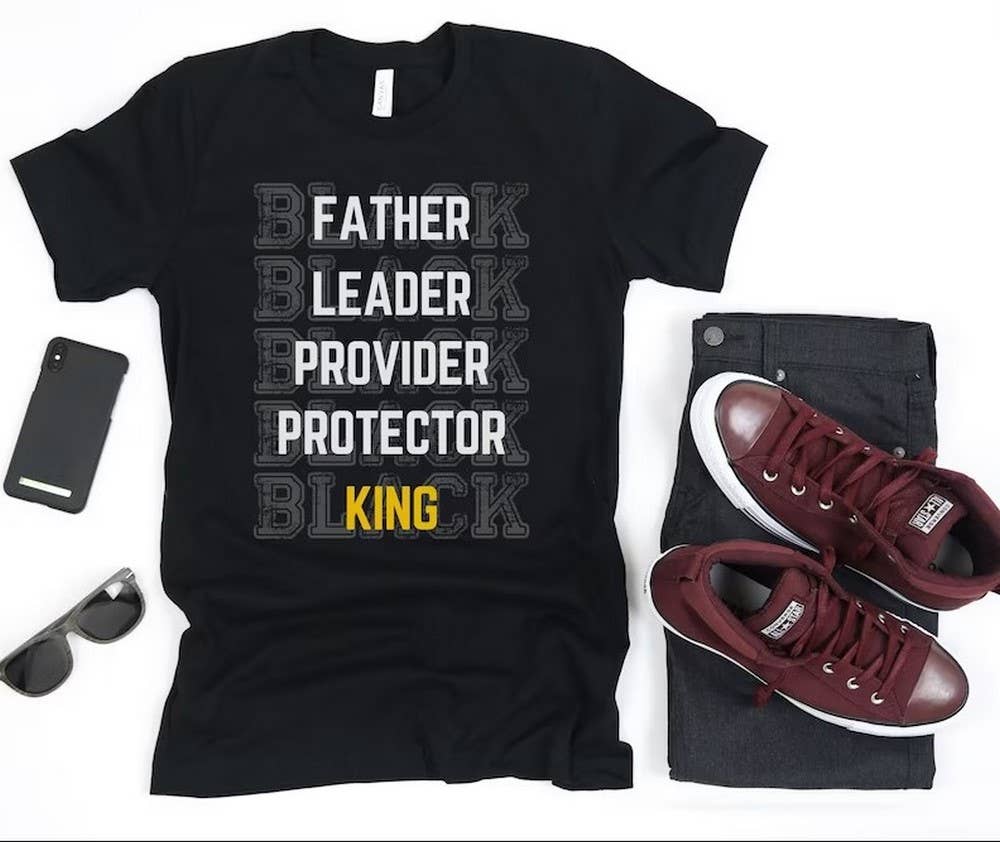 Father's Day Shirt for Black Man, Gift for African American
