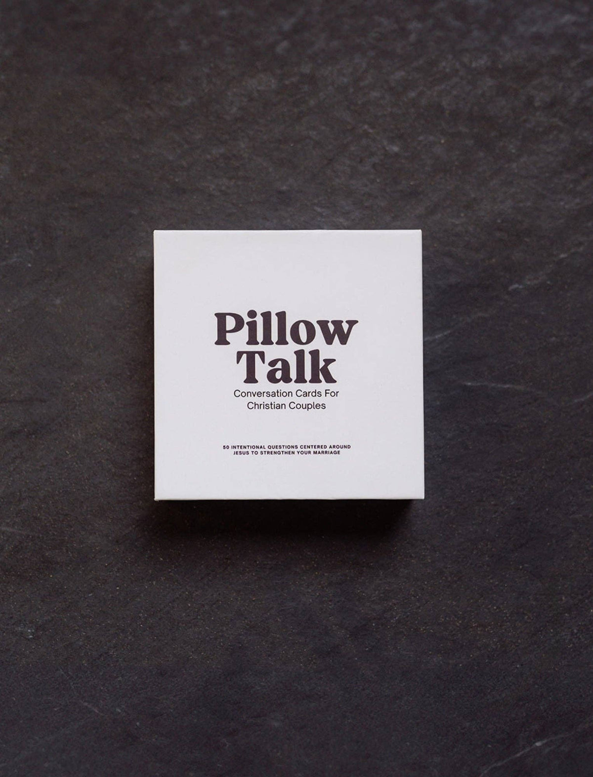 Pillow Talk: Conversation Cards for Christian Couples