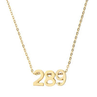 Verse Necklace Filled Display - Spring 25: Gold Plated/Pine Display / 11.5" W x 7.25" H x 1" D