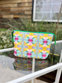 Laura Park With a Twist Large Makeup Bag