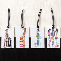 "Tori" luggage tag