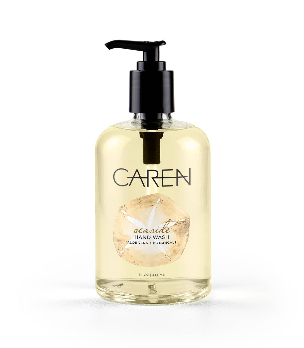 Seaside 15oz HAND WASH Glass Bottle