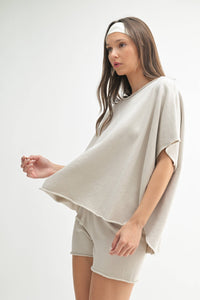 Malibu Vintage Dolman Top: SHADOW / S:M:L (2:2:2)